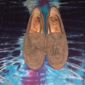 Sam Edelman size 8 1/2 olive green suede.